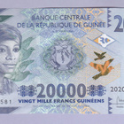 Guinea 20000 Francs v.2020 UNC P-New - pikkukuva 1