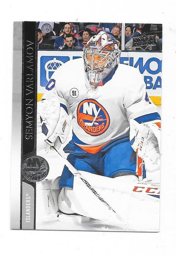 2020-21 Upper Deck #119 Semyon Varlamov   NY Islanders MV