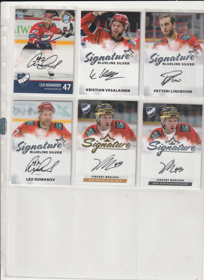 HIFK Signature kortteja  Blueline