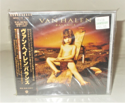 VAN HALEN: BALANCE  (JAPAN CD) UUSI