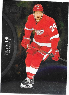 2021-22 Metal Universe #37 Pius Suter , Detroit Red Wings