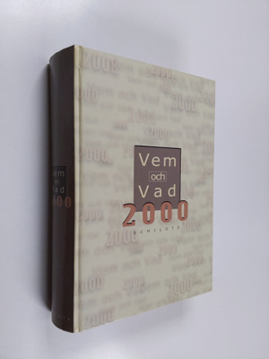 Vem och vad : biografisk handbok 2000