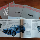 Mitsubishi- autoesitteet 4 kpl 1980- luku - pikkukuva 5