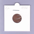 5 p v.1932 KM#22 (leimakiiltoa) - pikkukuva 1