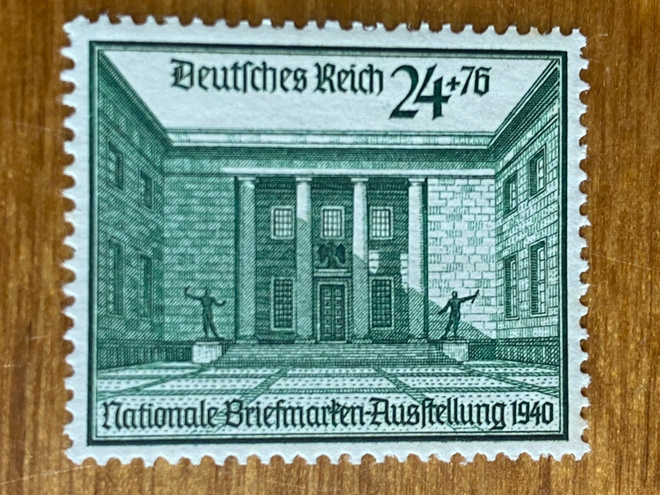 SAKSA REICH KANSALLINEN POSTIMERKKINÄYTTELY 1940**