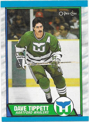 1989-90 OPC #134 Dave Tippett Minnesota North Stars