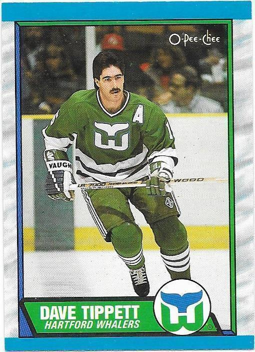 1989-90 OPC #134 Dave Tippett Minnesota North Stars