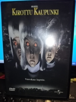 DVD KIROTTU KAUPUNKI ( JOHN CARPENTER) SIS POSTIKULU