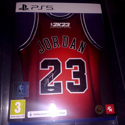 PS5  Jordan 2K23 ja kaksi muuta peliä