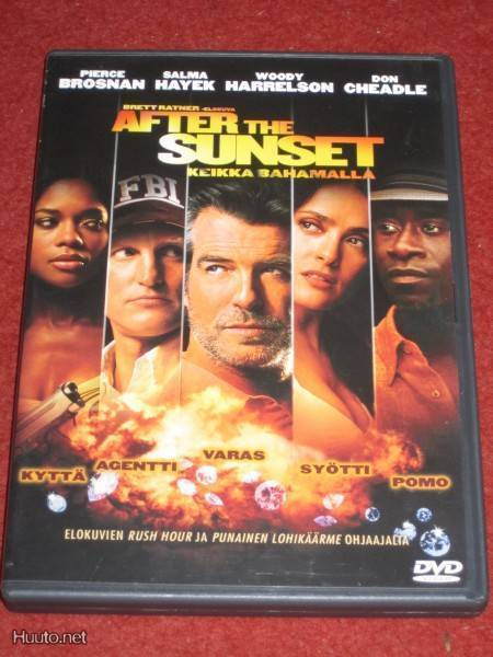 AFTER THE SUNSET DVD (Pierce Brosnan, Salma Hayek)