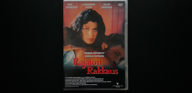 DVD: Rajaton Rakkaus (Rade Serbedzija, Aleksandra Vuicic)