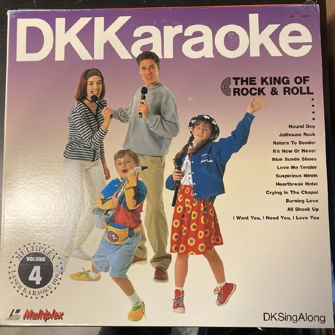 DKKaraoke - The King Of Rock & Roll Volume 4 LaserDisc
