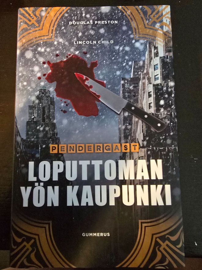 Preston Child: Loputtoman Yön Kaupunki 1.p