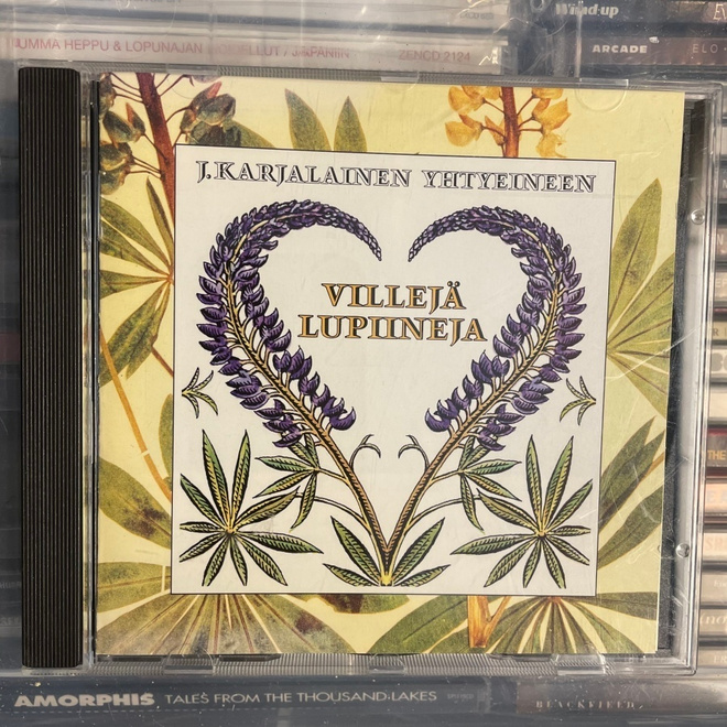 J. KARJALAINEN YHTYEINEEN - Villejä lupiineja cd (originaali