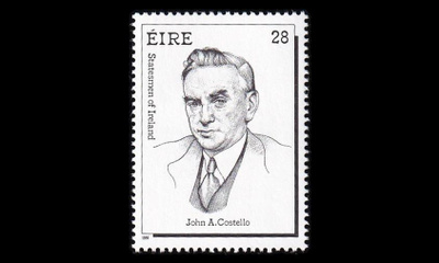 Irlanti 763 ** Pääministeri John Costello (1991)