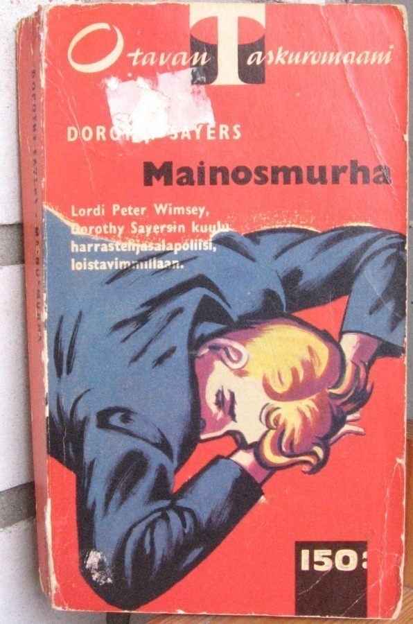 Dorothy L. Sayers: Mainosmurha, Otava 1960. 2p. 285.