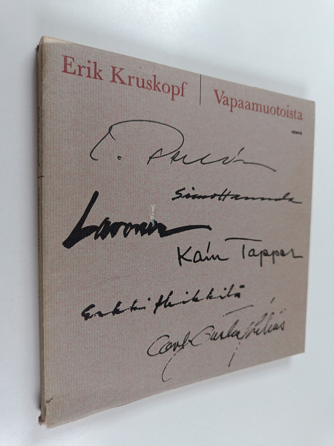 Erik Kurskopf : Vapaamuotoista