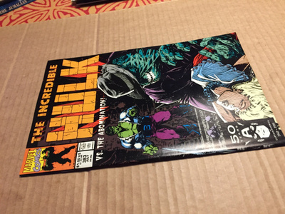 MARVEL HULK 383/1991 HYVÄ