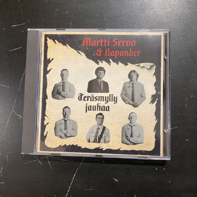 Martti Servo & Napander - Teräsmylly jauhaa CD