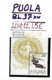 PUOLA BL 37**LUETT. 1,5€