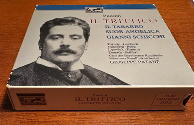 Puccini: Il Trittico - Patane / Popp / Tokody 3CD Eurodisc