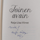 Raija-Liisa Viirret : Toinen avain (signeerattu, tekijän ... - pikkukuva 3