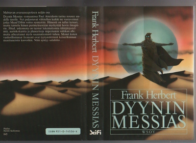 Herbert, Frank: Dyynin Messias, WSOY 1987, 1.p., skp., K4 +
