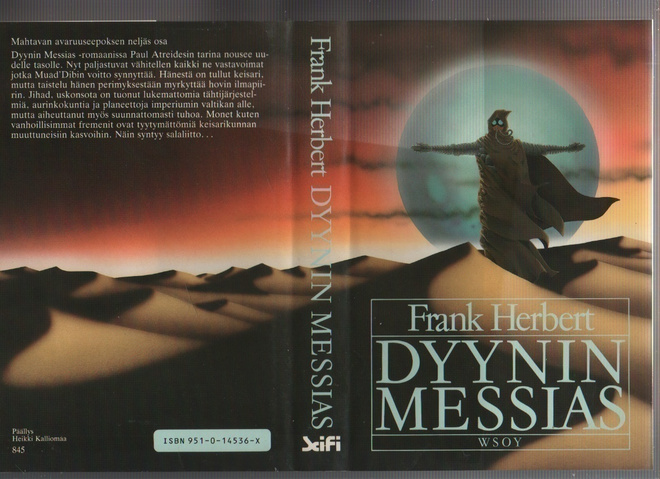 Herbert, Frank: Dyynin Messias, WSOY 1987, 1.p., skp., K4 +