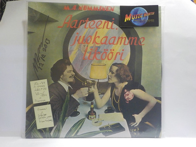 M.A NUMMINEN - AARTEENI JUOKAAMME LIKÖÖRI VG/EX+ FIN 73