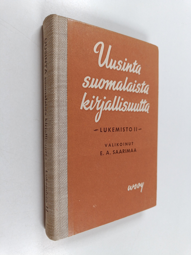 E. A. Saarimaa : Uusinta suomalaista kirjallisuutta