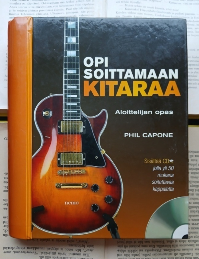 Phil Capone - Opi soittamaan kitaraa (kansio + CD)