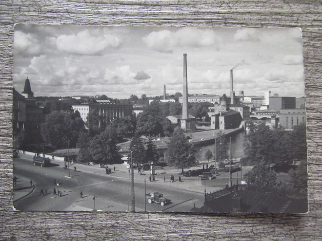 TAMPERE.....Hämeensilta, vanha kortti.