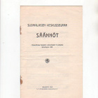 Suomalainen Keskusseura, säännöt 1910 + haaraosaston säännöt - pikkukuva 1