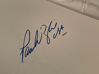 Paul Wylie nimikirjoitus paperilla