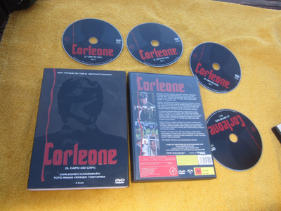 Corleone (Il capo dei capi) (4-disc)-suomi DVD uudenveroiset