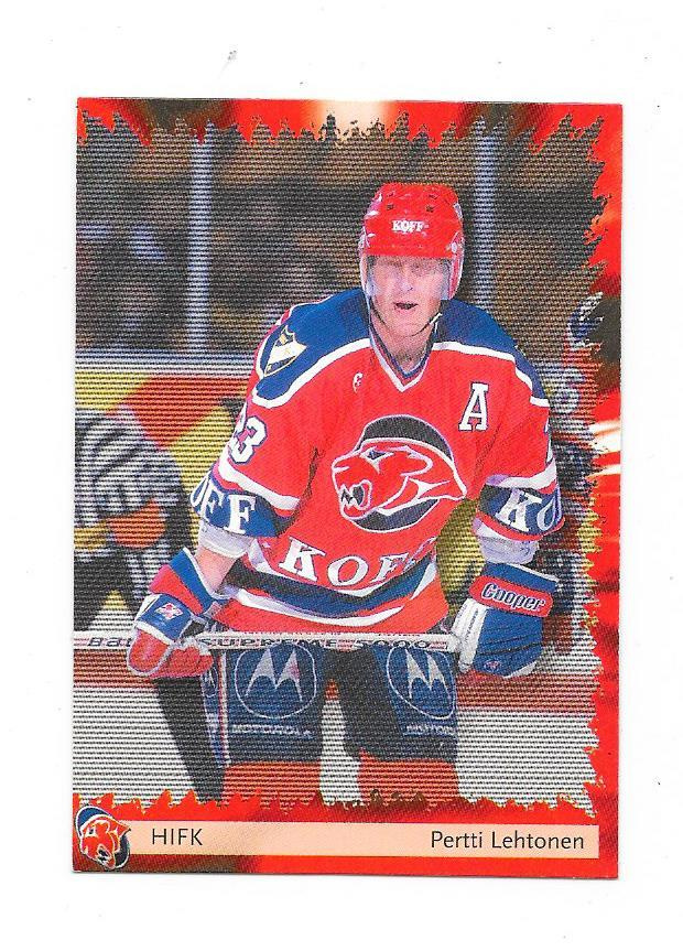 2002-03 CardSet #58 Pertti Lehtonen HIFK