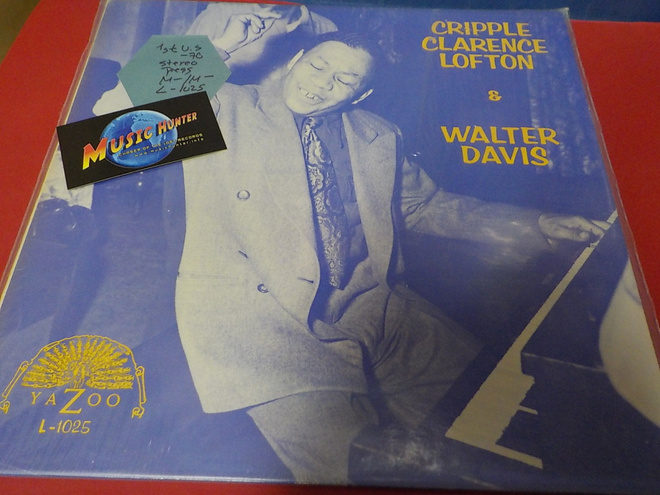 CRIPPLE CLARENCE LOFTON & WALTER DAVIS - S/T M-/M- LP