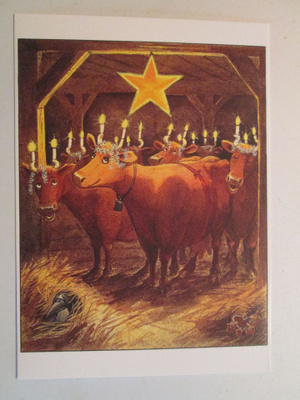 KULKEMATON MIMMI LEHMÄ MAMMA MU VIETTÄÄ LUCIA JUHLAA WIESLAN