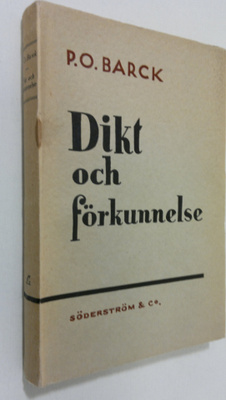 P. O. Barck : Dikt och förkunnelse