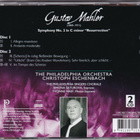 Mahler - Sinfonia no 2 - CD-levy - pikkukuva 2