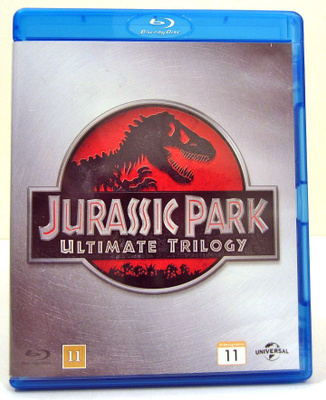 Jurassic Park Ultimate Trilogy blu-ray 3 elokuvaa