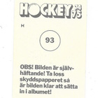 1974-75 SWE Williams #93 Alexander Usov , Torpedo Gorky CCCP - pikkukuva 2