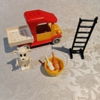 LEGO FABULAND 3637 GERTRUDE GOAT WITH HER PAINTER'S TRUCK - pikkukuva 4