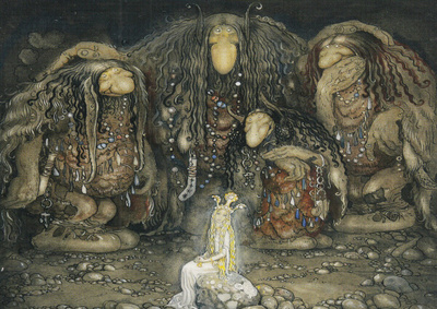 John Bauer: Peikot ja prinsessa