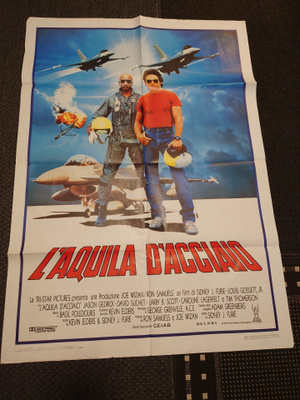 Iron Eagle - elokuvajuliste ( 140 x 100 cm )