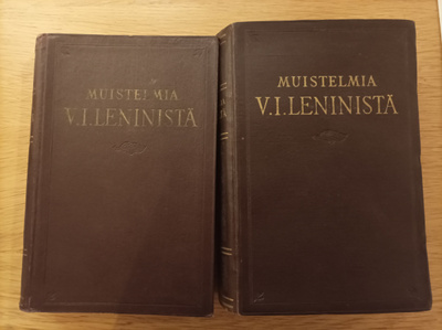 Muistelmia Leninistä 1-2