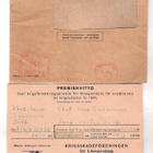 Krigsskadeföreningen, 1943, med Premiekvitto. - pikkukuva 2