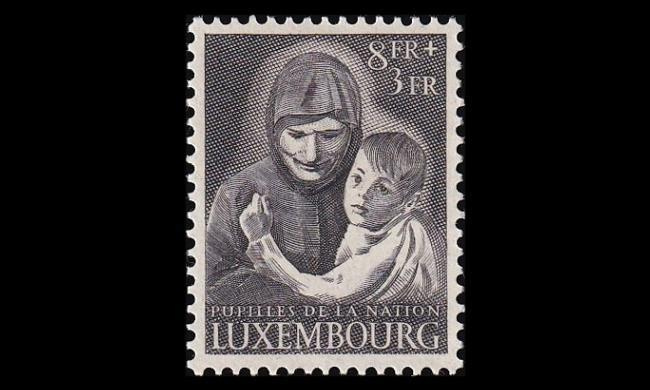 Luxemburg 472 * Sotaorpojen hyväksi 8+3 Fr (1950)