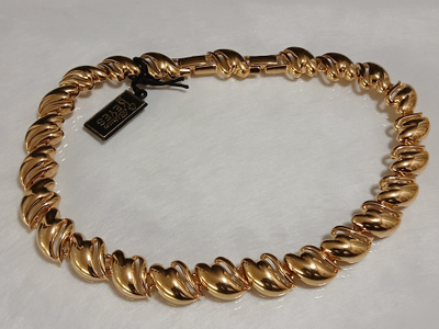 21k kullattu Kanadalainen sydän kaulakoru Gold plated