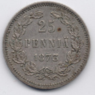 1873 25 penniä kl6 - pikkukuva 1